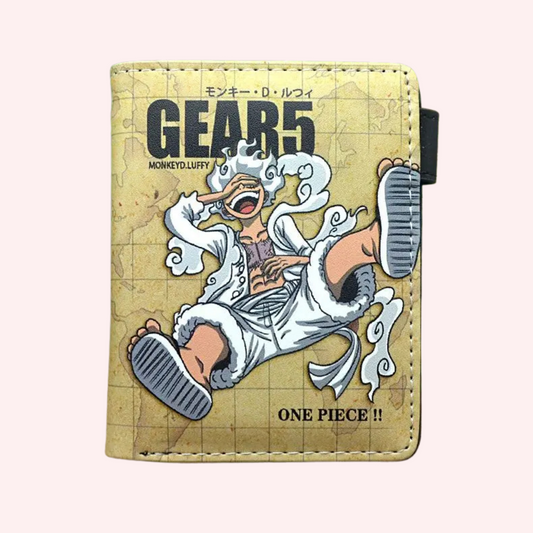Gear 5 Luffy Wallet Beige